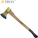 Troy T 27224 Топор Дължина 70cm и Тегло 1.25kg с Дървена Дръжка