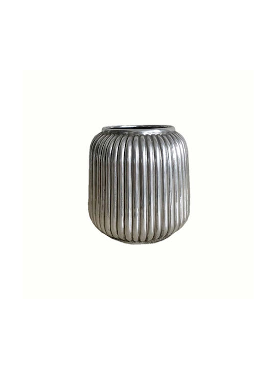 Art et Lumiere Decorative Vase Silver 22x24cm