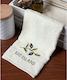 Silk Fashion Hotel Face Towel 100x50 cm Ecru