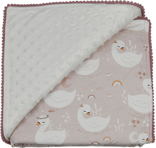Bebe Stars Pătură Pepinieră Swaddling pături Stars Fleece 90x90cm