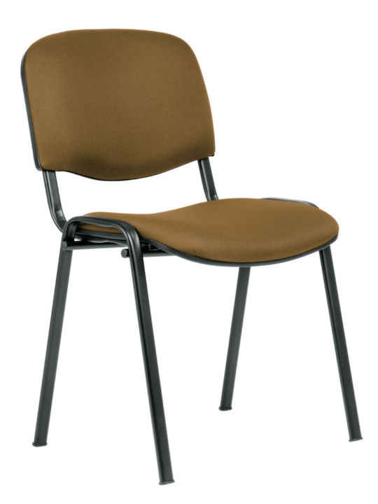 Chair Visitor Taurus in Brown Color 53.5x47x81cm 1pcs