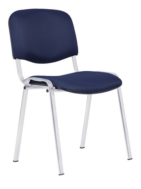 Chair Visitor Taurus in Blue Color 53x47x83cm 1pcs