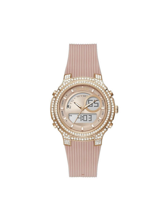 Guess Uhr in Rosa / Rosa Farbe