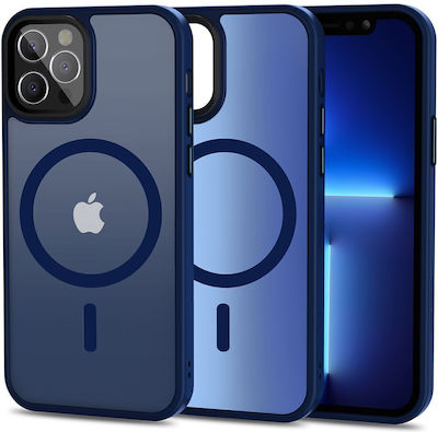 Tech-Protect Magmat Umschlag Rückseite Silikon / Kunststoff Blau (iPhone 11 Pro)