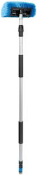 Perie de spălat 3D cu mâner telescopic 133-250 cm și alimentare cu apă