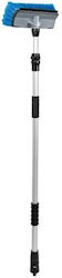 Perie de spălat cu mâner telescopic 130>240cm și alimentare cu apă Bi-nivel Lampa Perie de spălat cu mâner telescopic 130>240cm și alimentare cu apă Bi-nivel Lampa