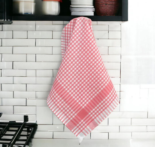 Linea Home Хавлиени кърпи от 100% Памук в Червен Цвят 50x70см