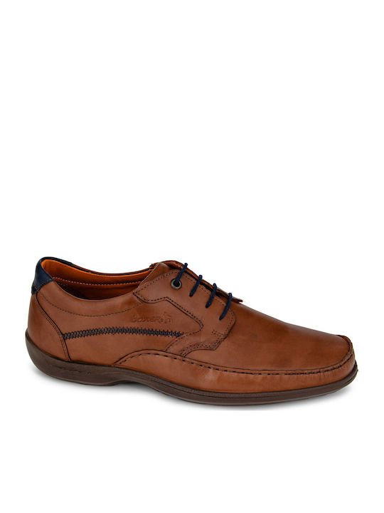 Boxer Men's Leather Casual Shoes Tabac Brown