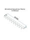 Door Hook Metallic 10 Slots