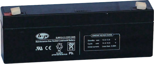 B&P UPS Batterie mit Kapazität 2.3Ah und Spannung 12V NV-PN08441