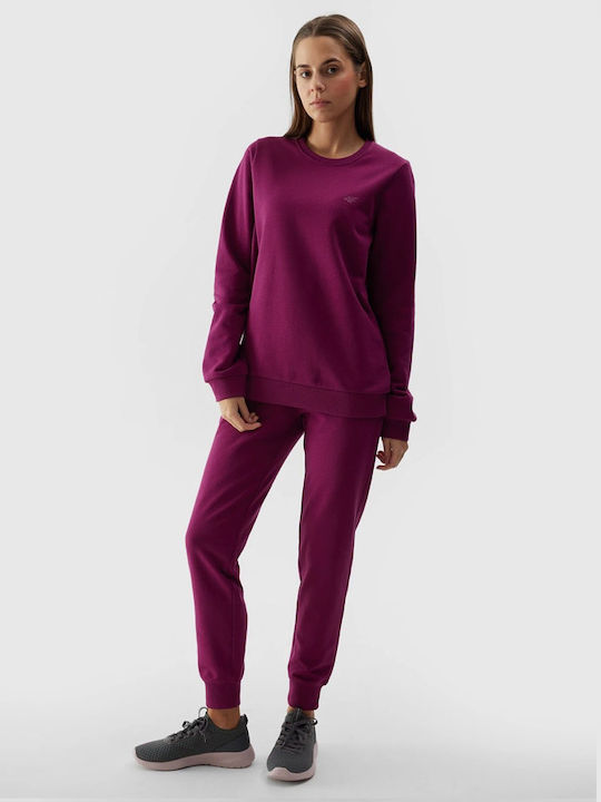 4F Sweatpants Jogger Burgundy