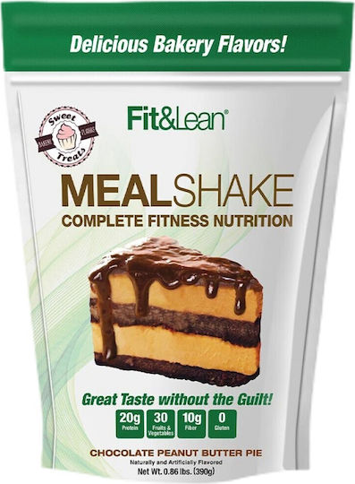 Fit&Lean Meal Shake με Γεύση Σοκολάτα Φυστικοβούτυρο 390gr
