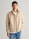 Gant Herren Winter Jacke Lässig Beige