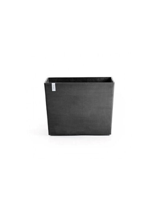 Ecopots Paris Planter Box Plastic Black 100x40x...