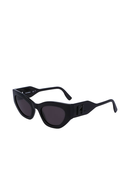 Karl Lagerfeld Women's Sunglasses with Black Plastic Frame KL6122S-015