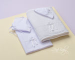 Christening Oilcloths Set White