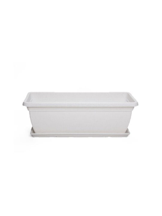 Micplast Mojito 40 Planter Box 40x17cm Granite 11.06.01