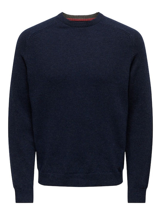 Only & Sons Herren Sweatshirt Blue