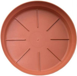 Micplast 90 Teller Topf Terracotta 41x41cm