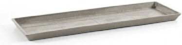 Ecopots Plate Planter Taupe 67.5x22.5cm 74.013.65