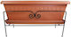Poulimenos Pot Stand Black 76cmx37cmx38cmcm.