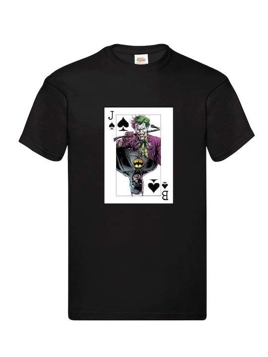 Fruit of the Loom Batman Joker Original T-shirt Batman Black Cotton