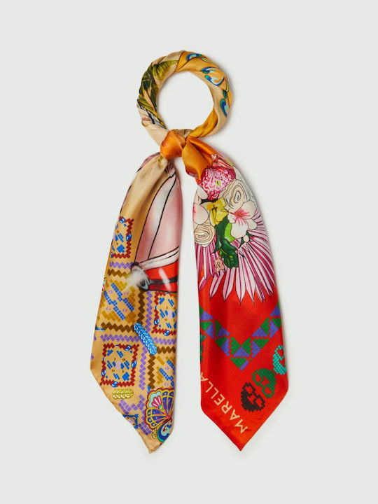 Marella Women's Silk Scarf Multicolour