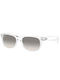 Ray Ban 2132 Sunglasses with Transparent Frame RB2132 6774/32