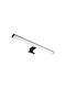 Spot Light Lamp Bathroom with Integrated LED and Natural White Light Black