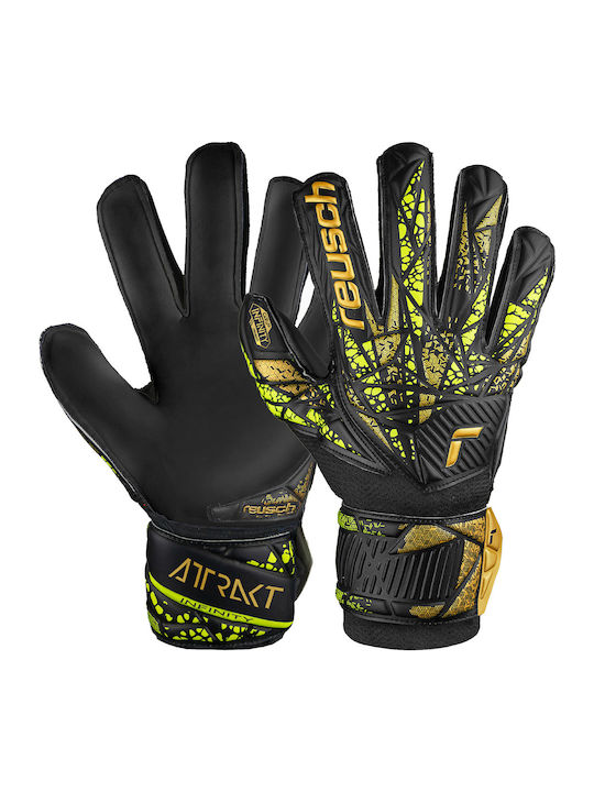 Reusch Attrakt Infinity Finger Support Jnr Γάντια Τερματοφύλακα Παιδικά Πολύχρωμα