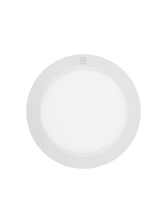 Spot Light Round Recessed LED Panel 9W with Natural White Light 4000K