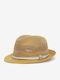 Barbour Craster Trilby Ψάθινο Ανδρικό Καπέλο Καφέ