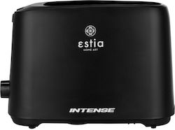 Estia Intense Φρυγανιέρα 2 Θέσεων 700W Dark Mat