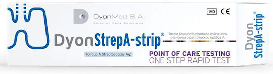 DyonMed Strep A Τεστ Στρεπτόκοκκου 1τμχ