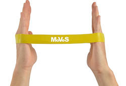 MSD Band Ластик за Гимнастика Mini Band мек Жъл...