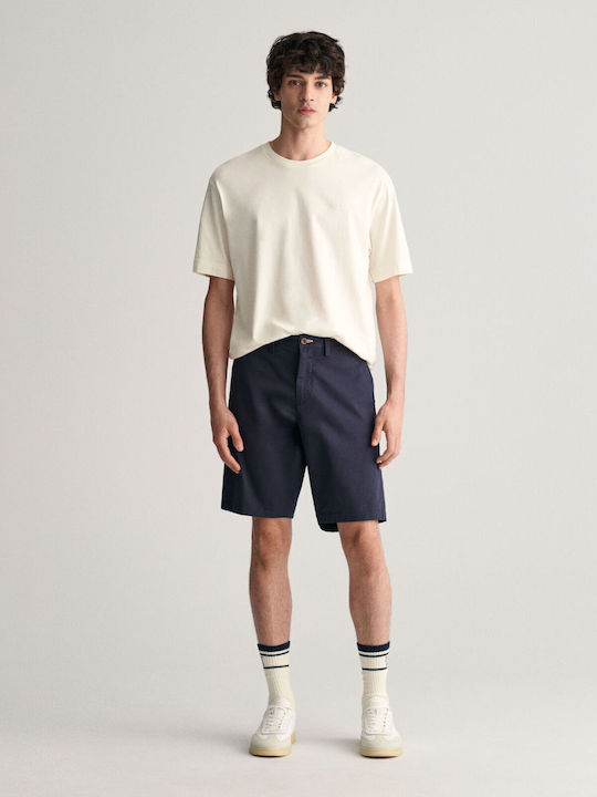 Gant Ανδρική Βερμούδα Chino Μπλε Navy