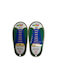 Coimbra Funny Laces Shoelaces Elastic Blue 20pcs