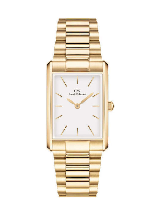 Daniel Wellington Women's Watch with Gold Metal Bracelet