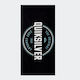 Quiksilver Freshness Βαμβακερή Μαύρη 80x160εκ.