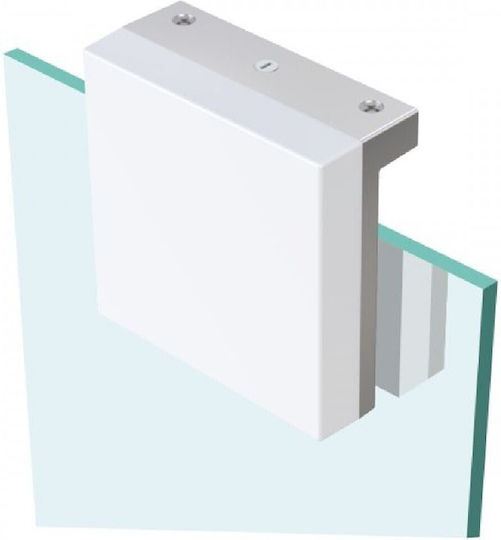 Spot Light Lamp Bathroom with Integrated LED and Natural White Light Gray