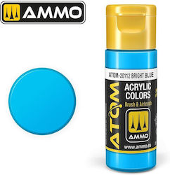 Ammo Atom Χρώμα Μοντελισμού σε Μπλε χρώμα 20ml