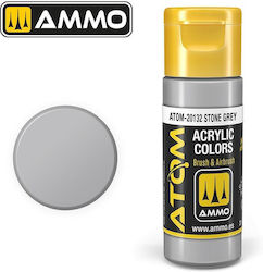 Ammo Atom Боя за Моделизъм Stone Grey 20мл