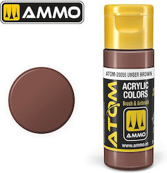 Ammo Model Making Paint Umber Brown 20ml