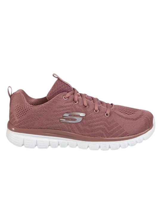 Skechers Engineered Mesh Lace-up Damen Sportschuhe Laufen Mve