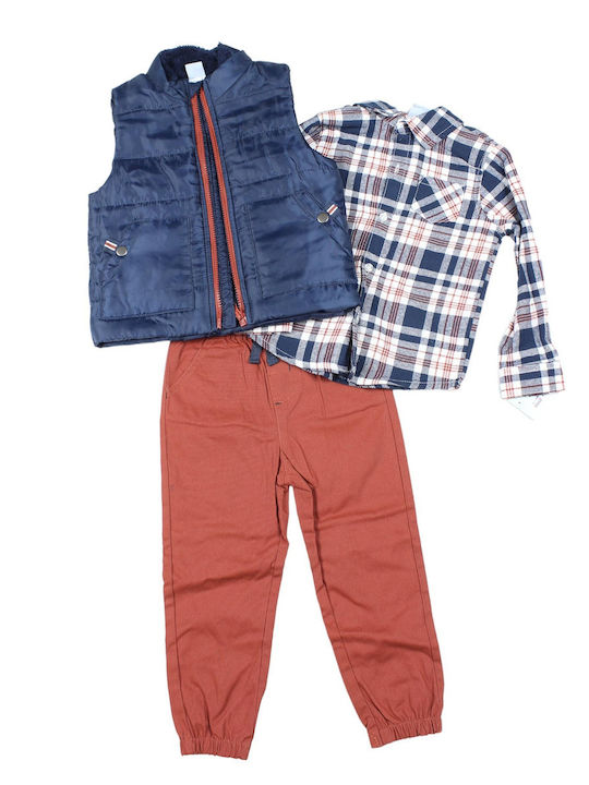 Little Me-Lad Set Winter 3pcs Blue