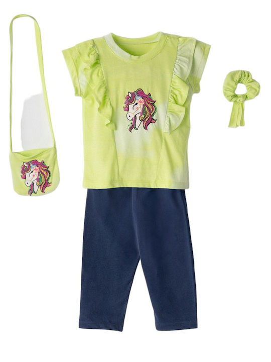 Evita Kids Set with Yellow Leggings 2 Pieces
