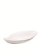 Horecabar Platou de Servire Oval Plastic Albă 37.3x18.4buc 1buc