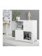 Ντουλάπι Γραφείου Μεταλλικό Λευκό 75x40x80.5cm