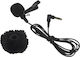 Hollyland OLM02 Μικρόφωνο 3.5mm Πέτου, Clip On Δημοσιογραφικό