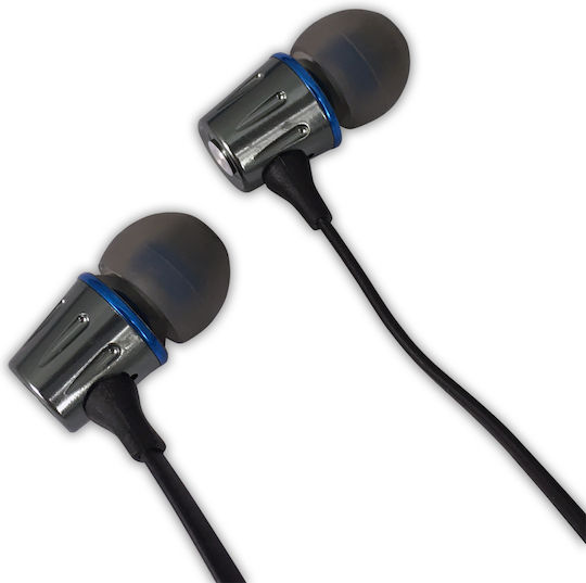 Esperanza Eh203 In-ear Handsfree Ακουστικά με Βύσμα 3.5mm Γκρι